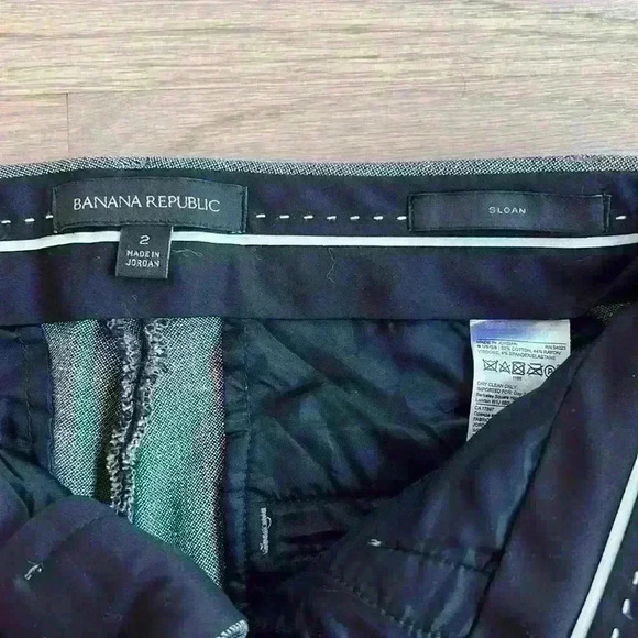 Banana Republic Sloan Grey Pant - Picture 3 of 7